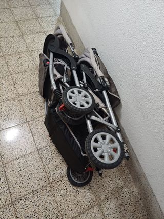 2 carritos Gemelar Doble