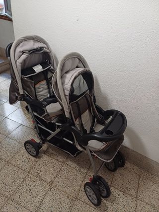 2 carritos Gemelar Doble