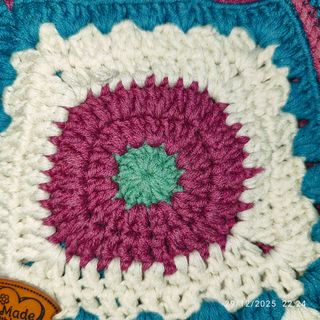 Gorro tejido a mano estilo bohemio