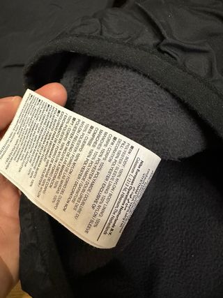 Chaqueta Nike Talla M Negra y Gris