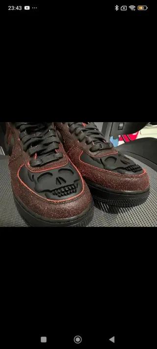 Nike Air Force 1 Halloween Skull – Edición Limitad