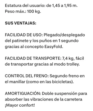 Patinete Oxelo Town 9 Adulto