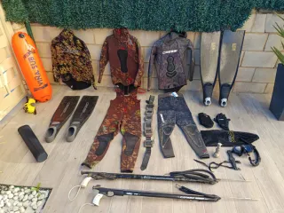 EQUIPO PESCA SUBMARINA COMPLETO