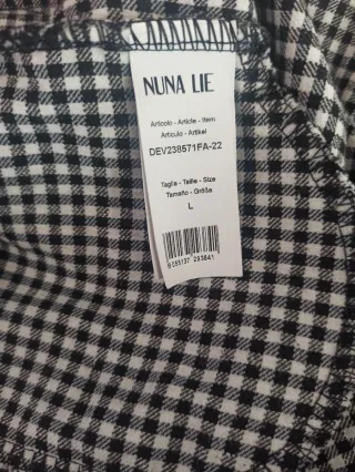 Pantaloni donna a quadretti bianchi e neri