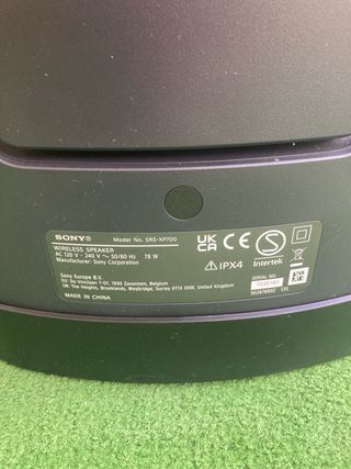 Altavoz Sony SRS XP700 Negro/Azul Marino