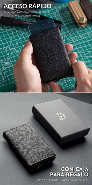 Cartera hombre RFID. PRECINTADA