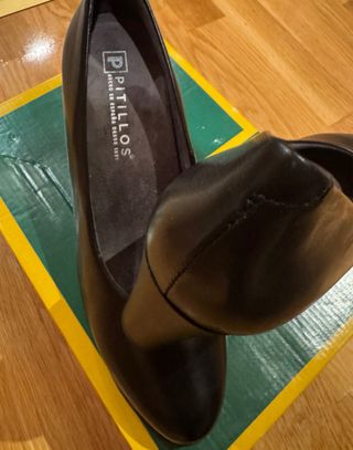 Zapatos Pitillos tacón T40 negros