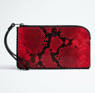 Bolso de mano Zadig & Voltaire rojo y negro