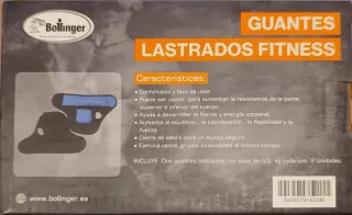 Guantes Lastrados Fitness Bollinger