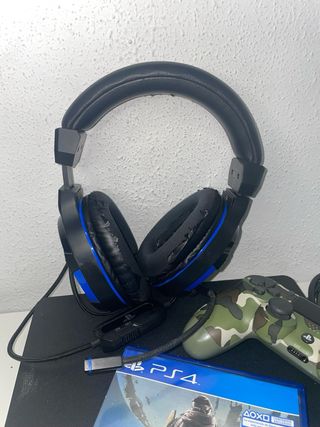 PS4 slim + Mando + Destiny +Auriculares