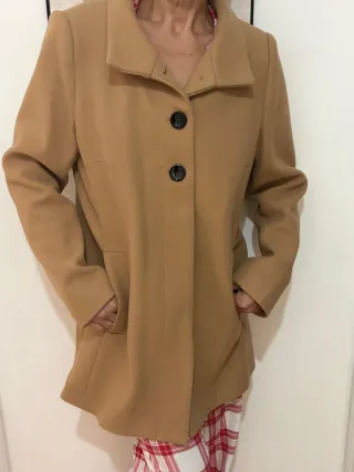 Abrigo paño lana Pilar Prieto talla 44