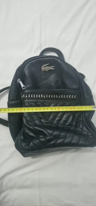 Mochila Lacoste Negra