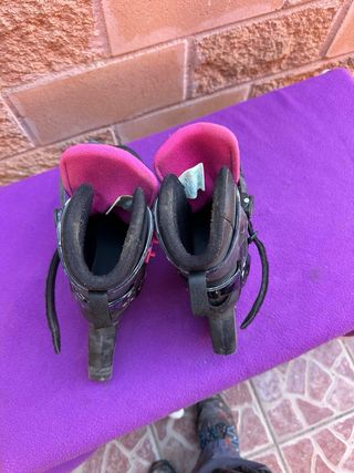 Patines en linea Casco y protectores rojo