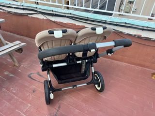 Bugaboo Donkey Silla Gemelar Beige