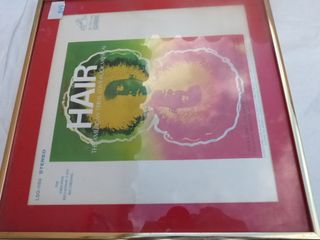 Álbum Hair Record Enmarcado Estéreo