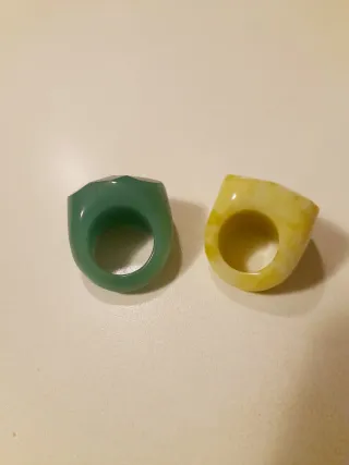 Anelli in pietra vera