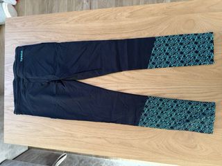 Pantalón Trekking Ternua Niño Negro Turquesa