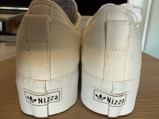 Adidas Nizza Plataforma Blancas
