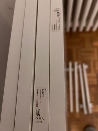 Scaffalatura IKEA ALGOT Bianca 4 unità