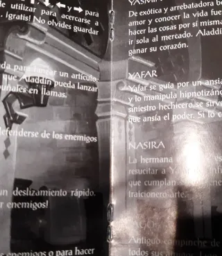 Aladdin La Venganza de Nasira PS1 PlayStation 1