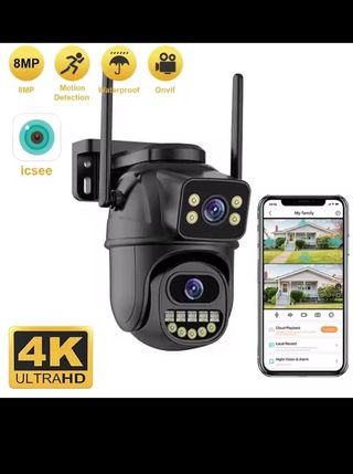 Cámara de Seguridad 4K Ultra HD WiFi