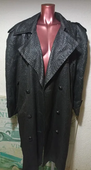 Abrigo Pierre Balmain Negro