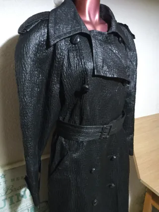 Abrigo Pierre Balmain Negro