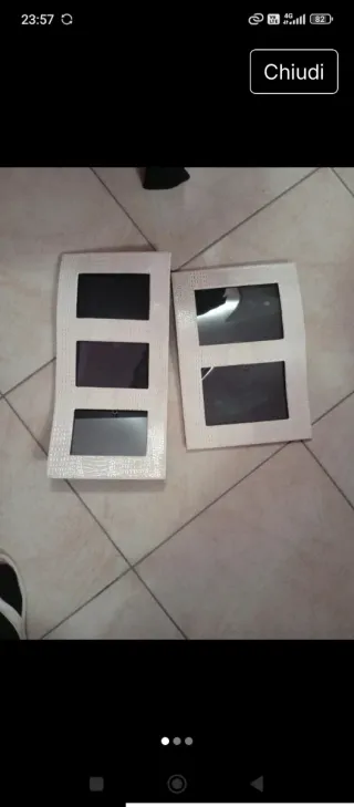 Cornici da appendere bianche