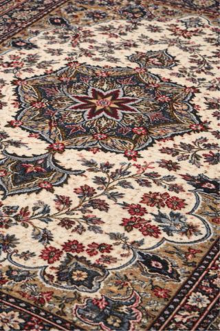 Alfombra Persa Kerman Hecha a Mano 295x192