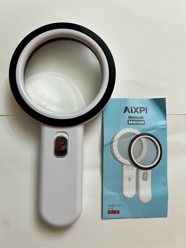 Lupa HD LED 107mm Aixpi