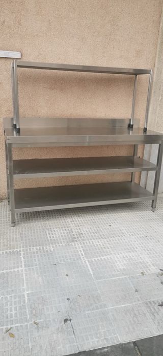 Mesa acero inoxidable