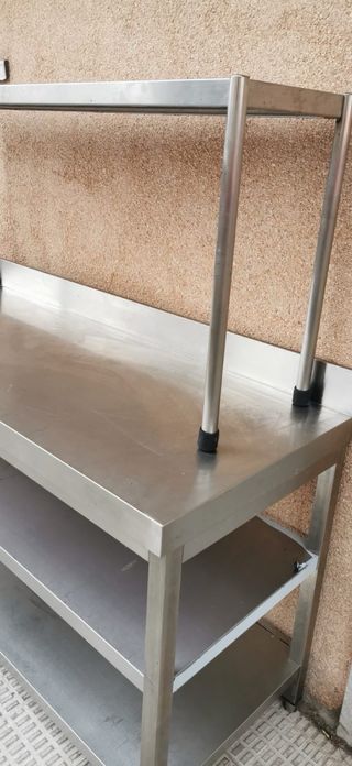 Mesa acero inoxidable