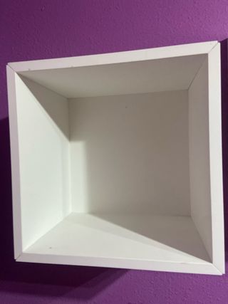 2 Cubos Estantería Blancos