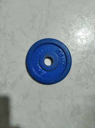 Disco pesa 0.5 kg azul SALTER