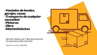 Empresa de vaciados y transportes Obra Pinturas