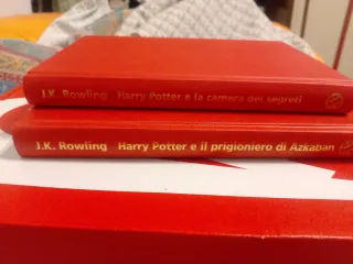 Set due Libri Harry Potter prima edizione italia