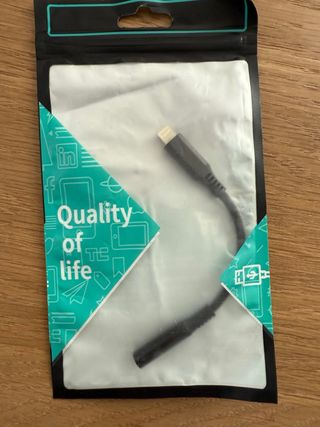 Adaptador Lightning a Jack 3.5mm