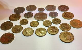 Lote monedas Francia 1962/1979