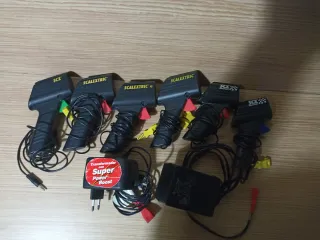Mandos Scalextric SCX y Transformadores