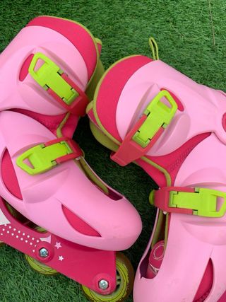 Patines en línea Oxelo Niña Rosas
