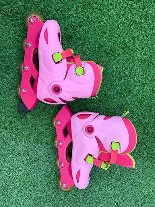 Patines en línea Oxelo Niña Rosas