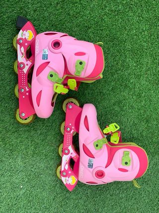 Patines en línea Oxelo Niña Rosas