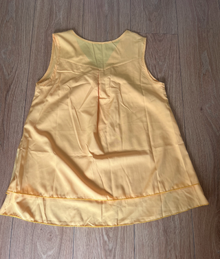 Blusa amarilla Shein tirantes anchos