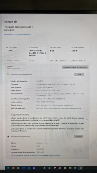 PC Gaming EVGA RTX 3070 Ti