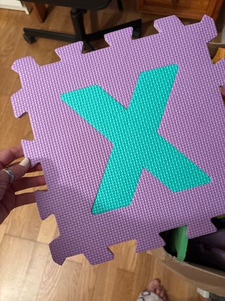 Alfombra Puzzle Bebés 36 Piezas Colores