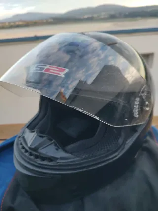 Casco Moto LS2 Talla S Negro