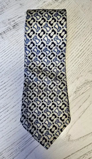 Cobra Rene Chagal Seda Roja Gris Azulada