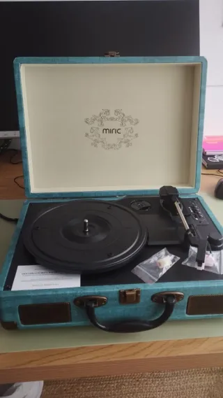 Tornadysko portatile MiriC Blu nuovo