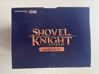 Amiibo Shovel Knight Nintendo 3DS Japonés