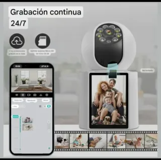 Cámara Seguridad Vigilancia Wifi Videollamada 32GB